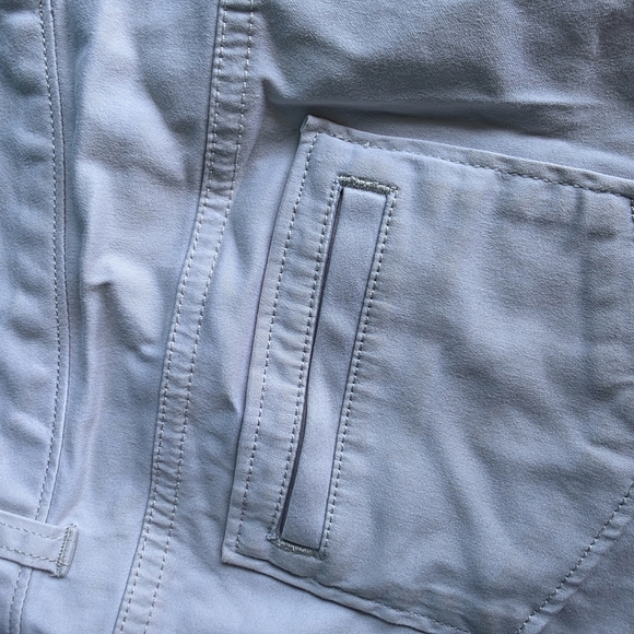 Calvin Klein White Bermudas Lightweight Cotton Casual Size 8 - Picture 9 of 16